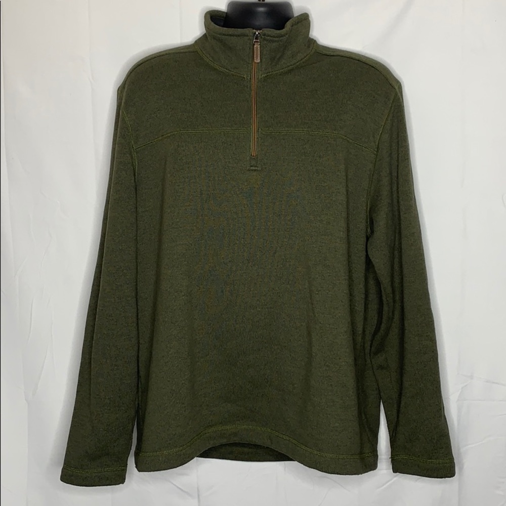 G.H. Bass & Co half zip pullover sweater